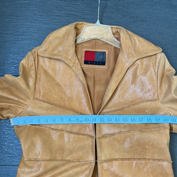 Vintage leather coat - Picture 9 of 9